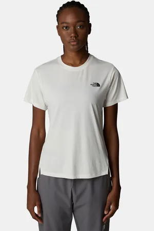The North Face Flex Tee White Dune T-Shirt Dames