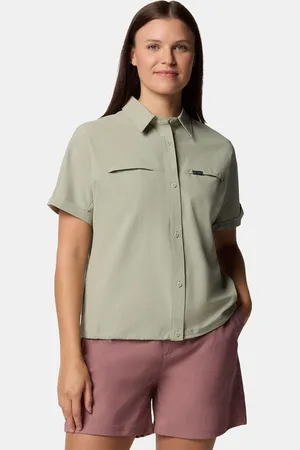 Columbia Boundless Trek Button UP II T-shirt Dames