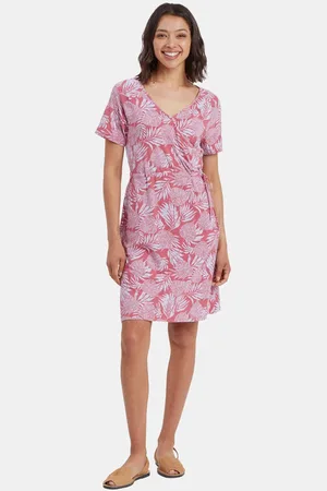 Sherpa Neha Faux Wrap Jurk Dames