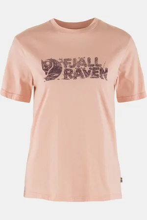 Fjällräven Lush Logo T-shirt Dames