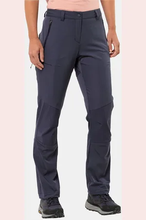 Jack Wolfskin Hiking Alpine Softshell Broek Dames