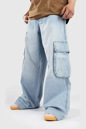 A.Lab Rave Cargo Denim Jeans
