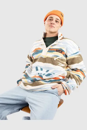 Columbia Helvetia II Printed Half Snap Fleece Zip Hoodie