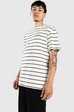 Anerkjendt Akkiikki S-S Frotte Stripe T-Shirt