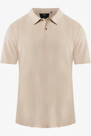 Mexx Linnen Blend Polo Sand
