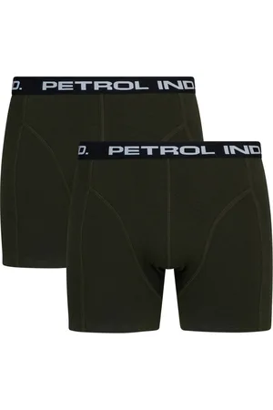 Petrol Industries Petrol Onderbroek - - 2-pack Boxershorts - Legergroen