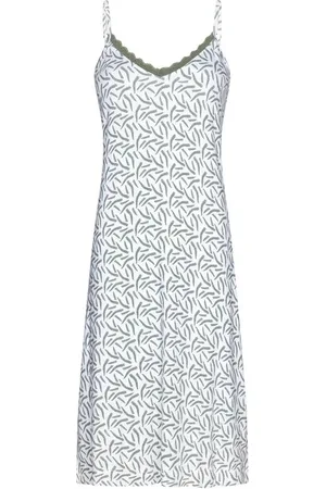 Pastunette Slaapkleed dames met spaghettibandjes - met print - 10241-148-0/720 - maat 50
