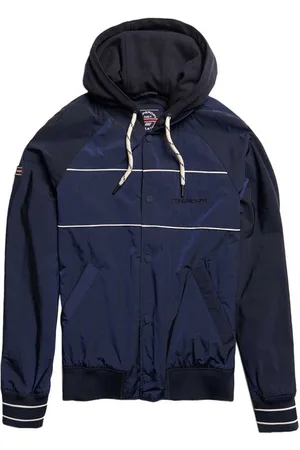 Superdry Summer House Jas Blauw L Man