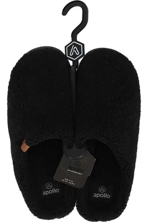 Apollo Instap Pantoffels Heren – Teddy Wol – - 41/42