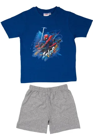 Marvel Spiderman Pyjama / Shortama - /Grijs - Katoen