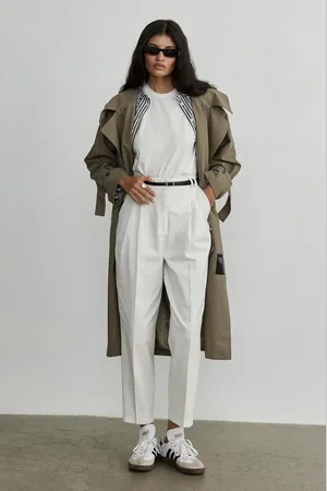 Merkloos Oversized Trenchcoat