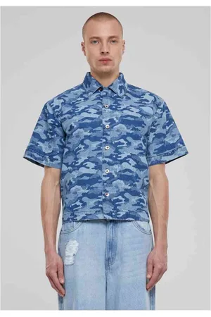Urban classics Laser Camo Printed Boxy Overhemd - XL
