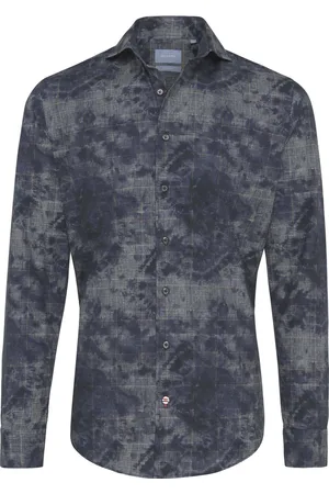 Tresanti Jotan | Overhemd prince de galles tie dye