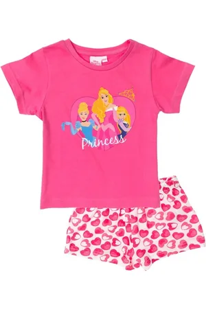 Disney Princess pyjama - maat 98 - Disney Prinsessen shortama