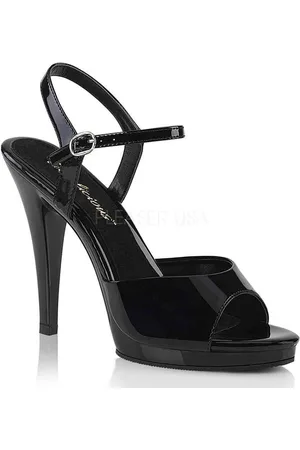 Fabulicious EU 41,5 = US 11 | FLAIR-409 | 4 1/2 Heel, 1/2 PF Ankle Strap Sandal