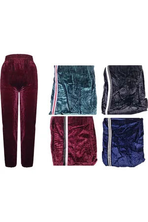 Merkloos Mawi Fashion - Velours broek - sportbroek - dames broek - one size
