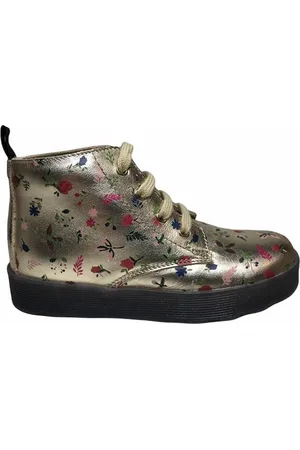 Falcotto Veter blaadjes lederen schoenen Loyd goud mt 26