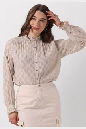 NUKUS Jenna Blouse Check Blouses Dames -