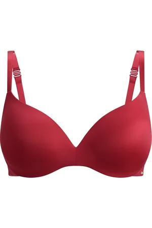 Sapph Comfort Light Push Up Bra Red 75D