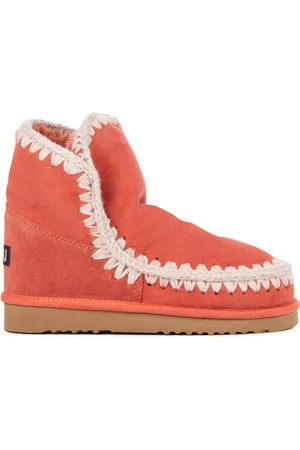 Mou Enkellaarsjes Dames - Pantoffels / Damesschoenen - Leer - Eskimo18 -
