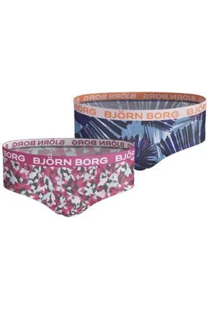 Björn Borg Bjorn Borg Sportonderbroek casual - 2p HIPSTER BB ARROWS & BB SUMMER PALM - - vrouwen - 110