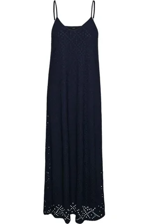 VERO MODA Tassa Singlet Ankle Dress JRS Navy Blazer S