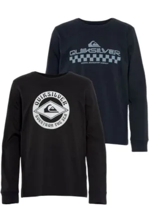Quiksilver 2-Pack Jongens truien - Longsleeve shirts - /Zwart