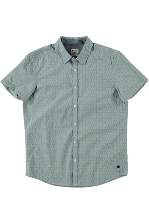 Mustang Chris Poplin overhemd korte mouw - maat XL