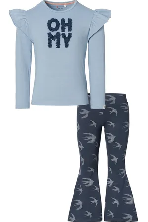 Noppies Kledingset - 2 delig - Flair Legging Kissimmee Blue Nights - Shirt Konowa Ashley Blue