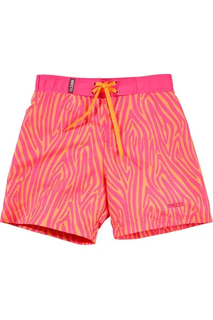 Beco Zebra vibes - zwemshorts voor kinderen - /oranje - maat 140