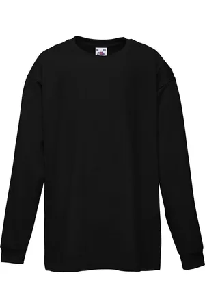 Fruit Of The Loom T-Shirt Lange Mouwen Kinderen / Kinder (2 stuks)