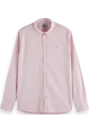 Scotch&Soda SEASONAL ESSENTIALS OXFORD STRIPED SHIRT Heren Overhemd