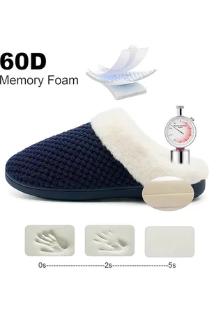 Merkloos Warm winter slippers -Dunlop women
