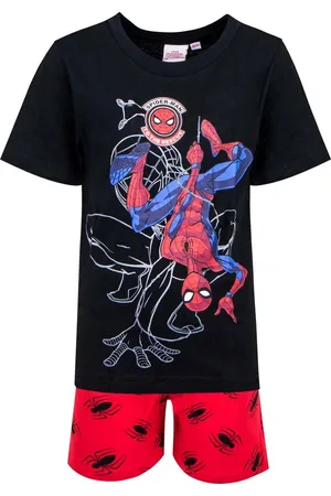 Marvel Spiderman - shortama - pyjama - - rood - maat 98 - 3 jaar