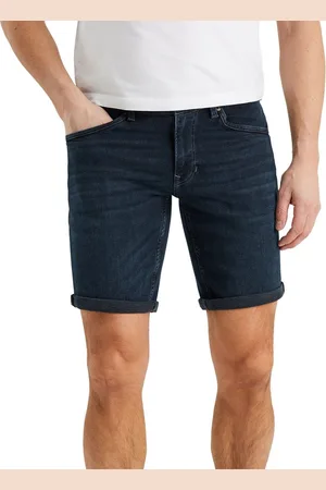 PME Legend™ Heren Short Broeken NIGHTFLIGHT regular/straight Fit Blauw W 33 Volwassenen