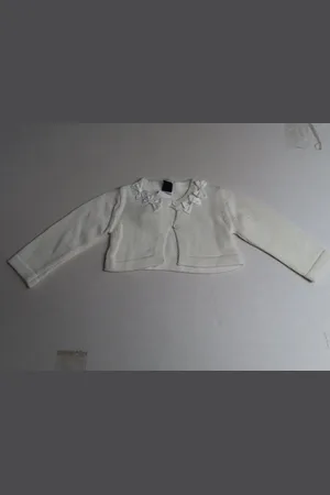 Merkloos Bolero - Kort gilet - Meisje - - strikjes - 6 maand 68