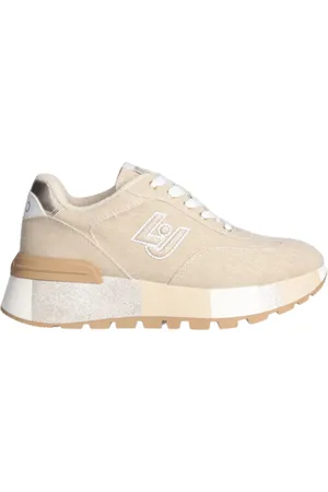 Liu Jo Amazing 27 Dames Sneakers Laag - Sand/Light Gold