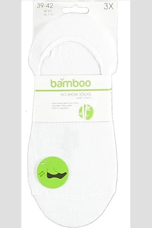 Apollo 3-paar No Show lage sneaker sokken - Footies kousenvoetjes - 42