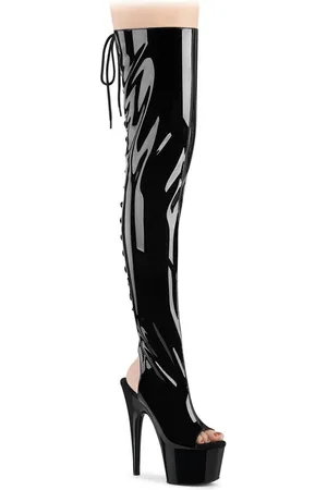 Pleaser ADORE-3017 Plateau Overknee Laarzen - US 14 - 45 Shoes