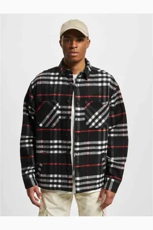 DEF Woven Shaket Overhemd - XL - /Rood