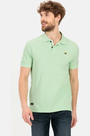 Camel Active Piqué poloshirt van gecertificeerd organic cotton
