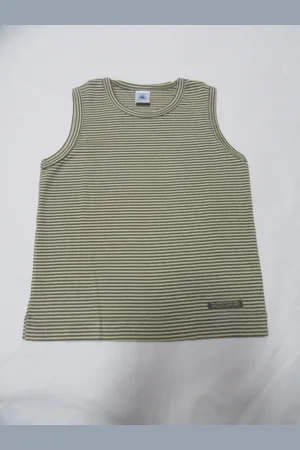 Petit Bateau Onderhemd - Singlet - Jongens - Streepje - 6 jaar 114