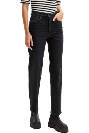 SELECTED Marie Straight Jeans Met Hoge Taille - Dames - - W29 X L32