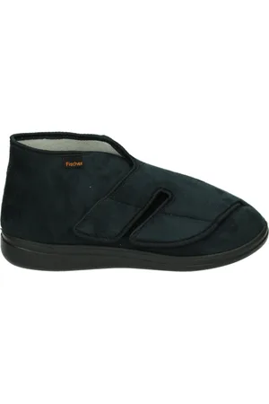 Fischer 0556 - Dames pantoffels - Kleur: Zwart