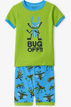Hatley 2delige Jongens Pyjama Snug Bugs - 104