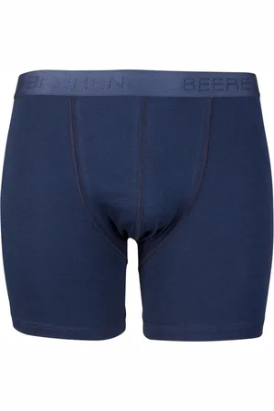 Beeren Heren Boxershort Dylan met gulp, marine, L, 2-pack