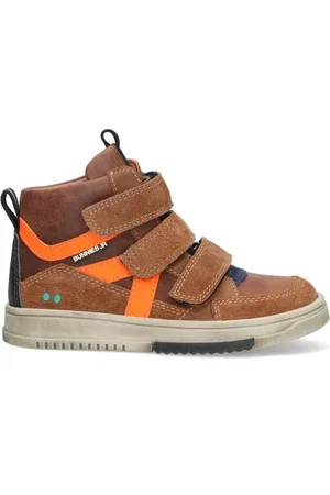 Bunnies JR 224833-513 Jongens Hoge Sneakers - - Leer - Klittenband