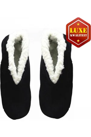 Bernardino Echte suede Spaanse sloffen dames -