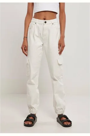 Urban classics Organic Stretch Denim Cargobroek - Taille, 34 inch