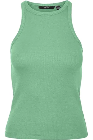 VERO MODA VMCHLOE SHORT TANK TOP GA JRS NOOS - Dames - Tank tops